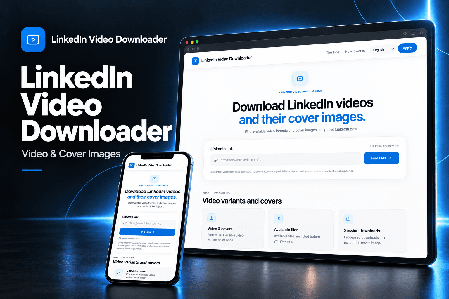 LinkedIn Video Downloader — product cover