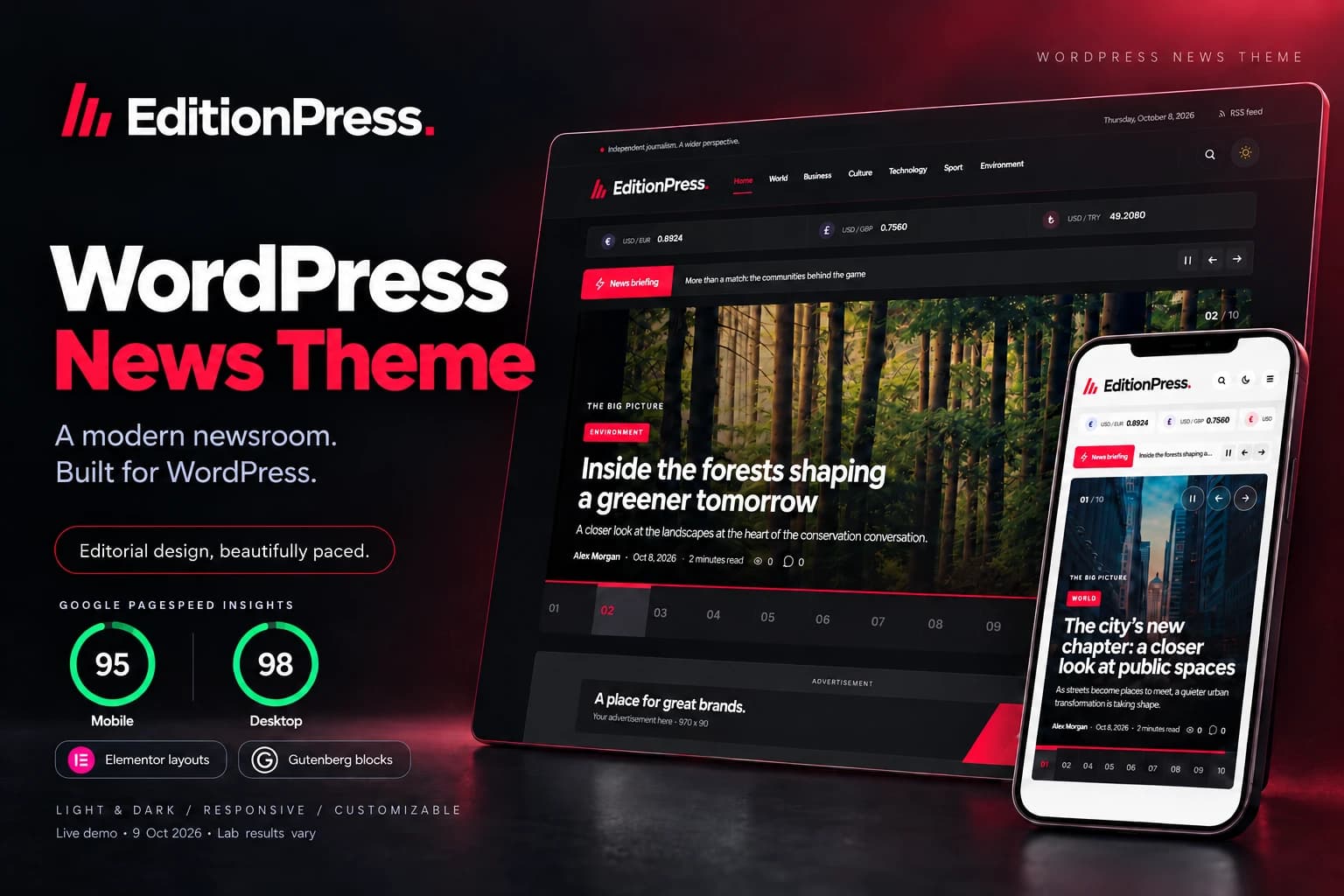 EditionPress — EditionPress — WordPress News Theme
