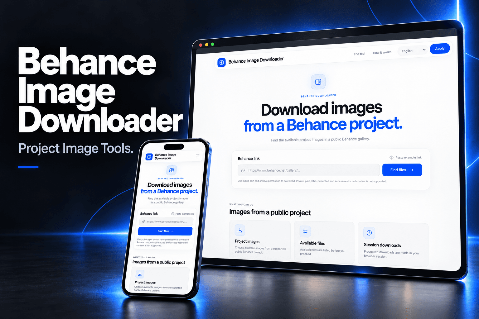 Behance Image Downloader — product cover
