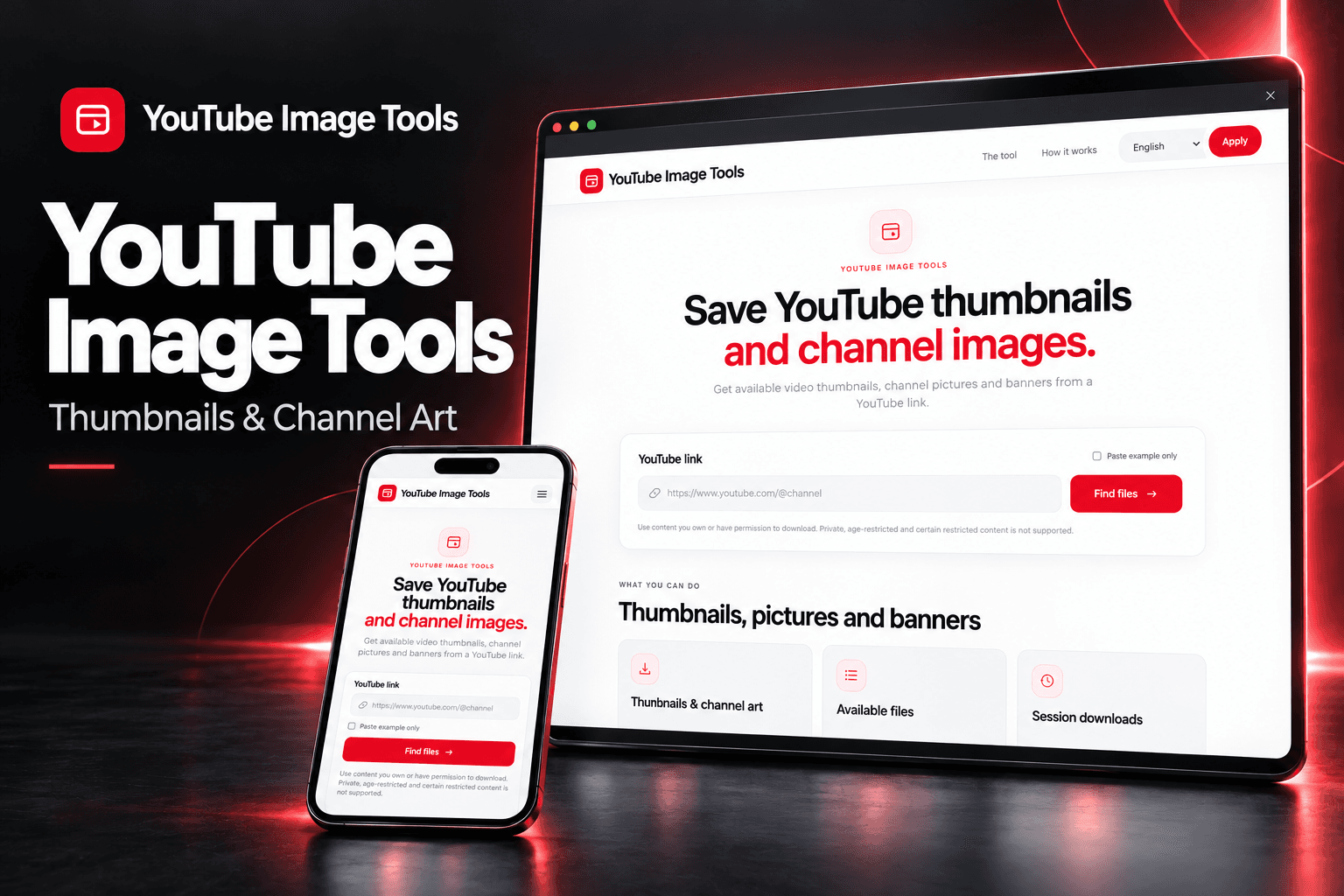 YouTube Image Tools — product cover