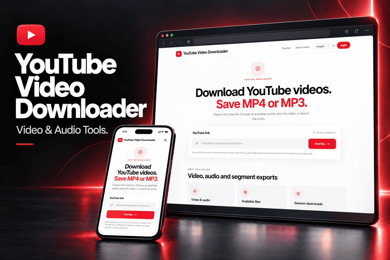 YouTube Video Downloader — product cover