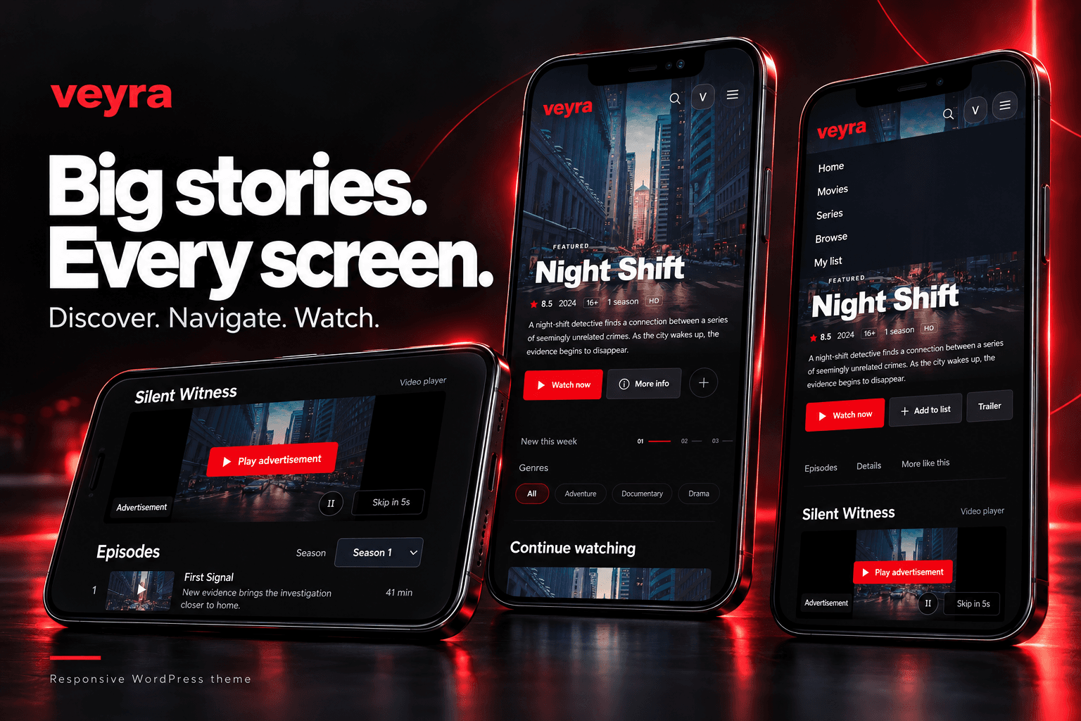 Veyra — Mobile experience